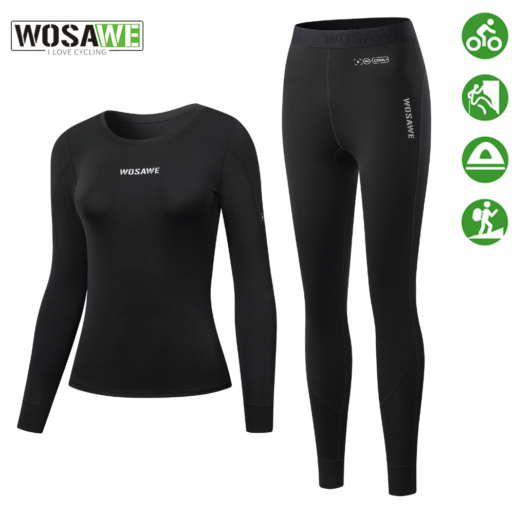 WOSAWE Women Cycling Underwear - огляд і ціна Compression Long Pant