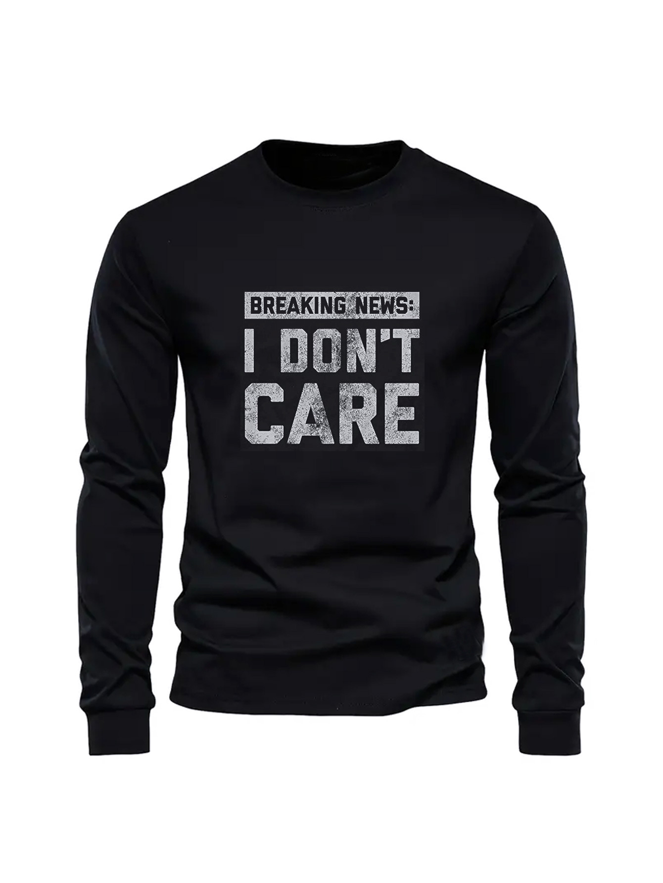 100 COTTONMen Crew Neck Long S - огляд і ціна Undershirt Crew Neck